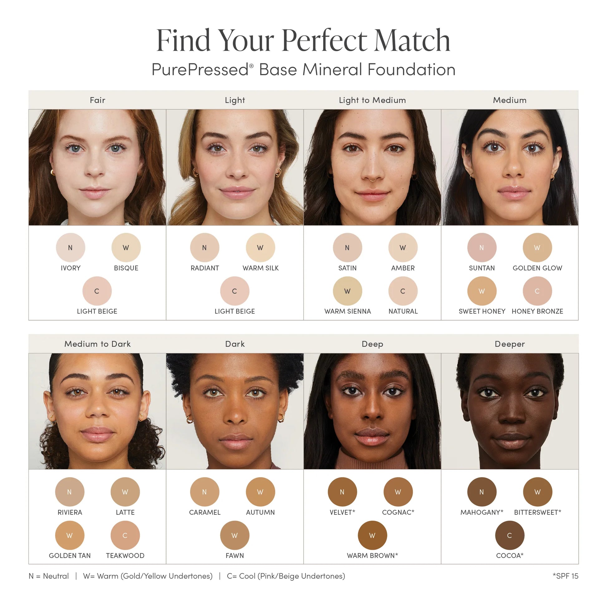 PurePressed® Base Mineral Foundation Refill SPF 20/15